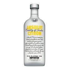 Absolut Citron Vodka 750ml