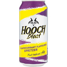 Hooch Blast Blackcurrant 440ml L/t